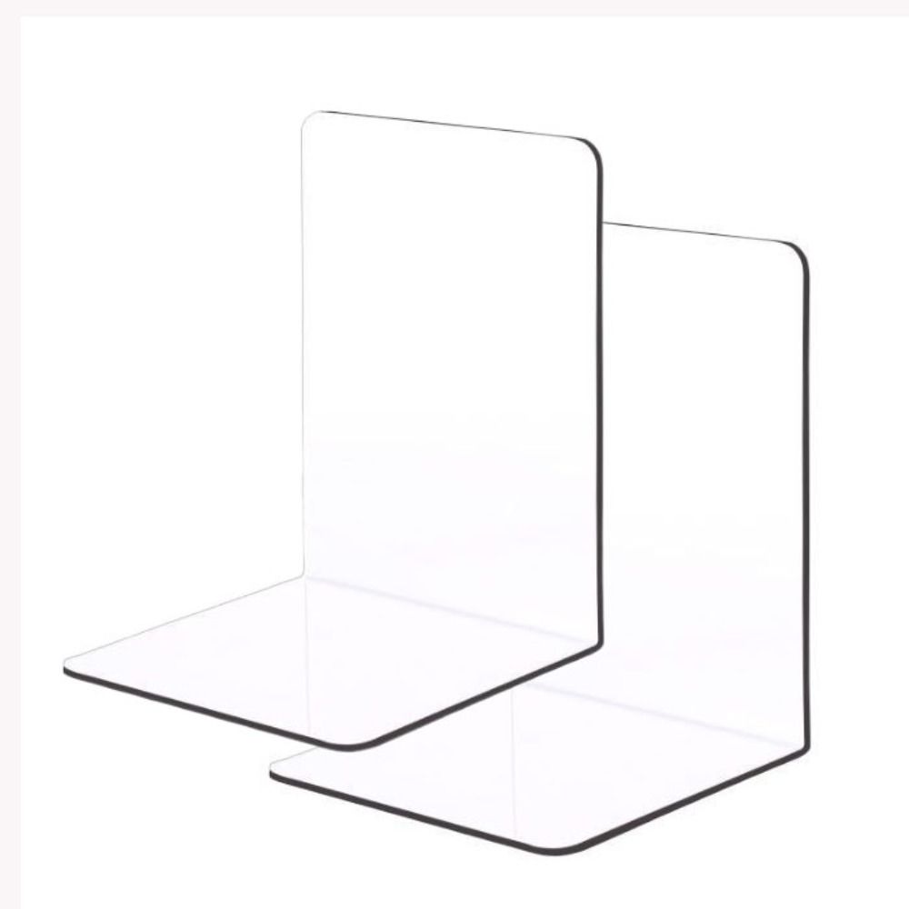 

2шт утолщенные подставки для книг удобная Г-образная вместительность книжная полка книжная рамка для студента