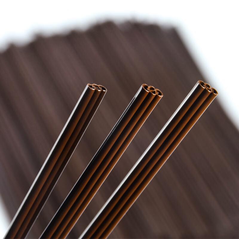 Disposable Three-Hole Coffee Straws