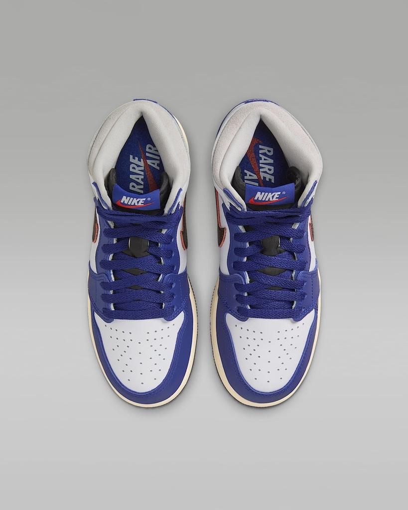 FD1437-100 Nike GS Air Jordan 1 High OG Deep Royal Blue