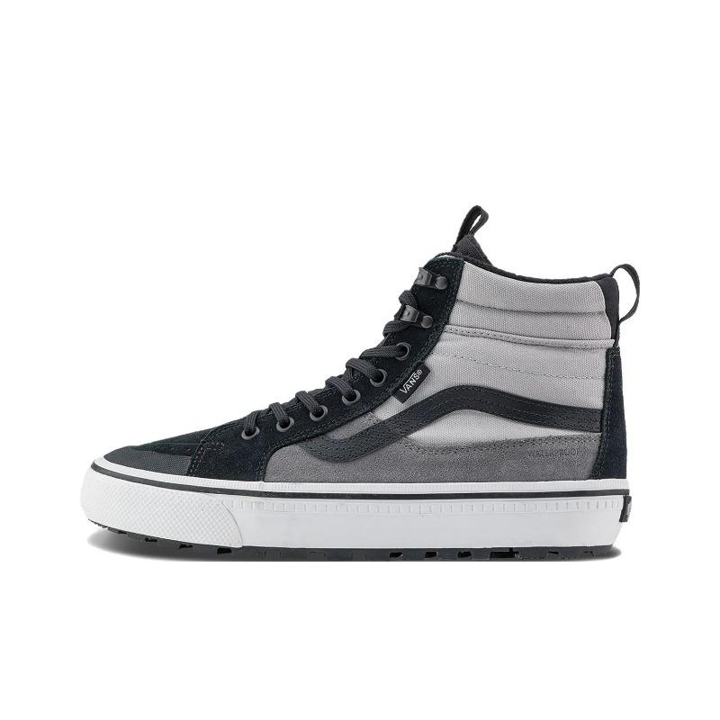 Кроссовки Vans MTE Sk8-Hi Водонепроницаемые Утепленные Унисекс Высокие Черно-серые VN000DAQ239 41