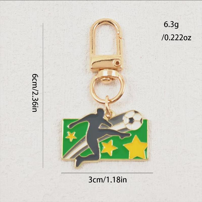 World Football Match Keychains Sports Accessories Fan Support Gifts Ornaments