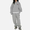 Nike X Stussy Crew Fleece (Asia Sizing) Grey (SS23) Unisex Streetwear DO9338-063