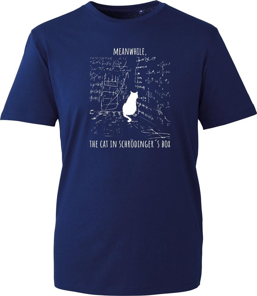 Schrodingers Cat Escape Plan TShirt Funny Physics Teacher Science Nerd Gift Tee S