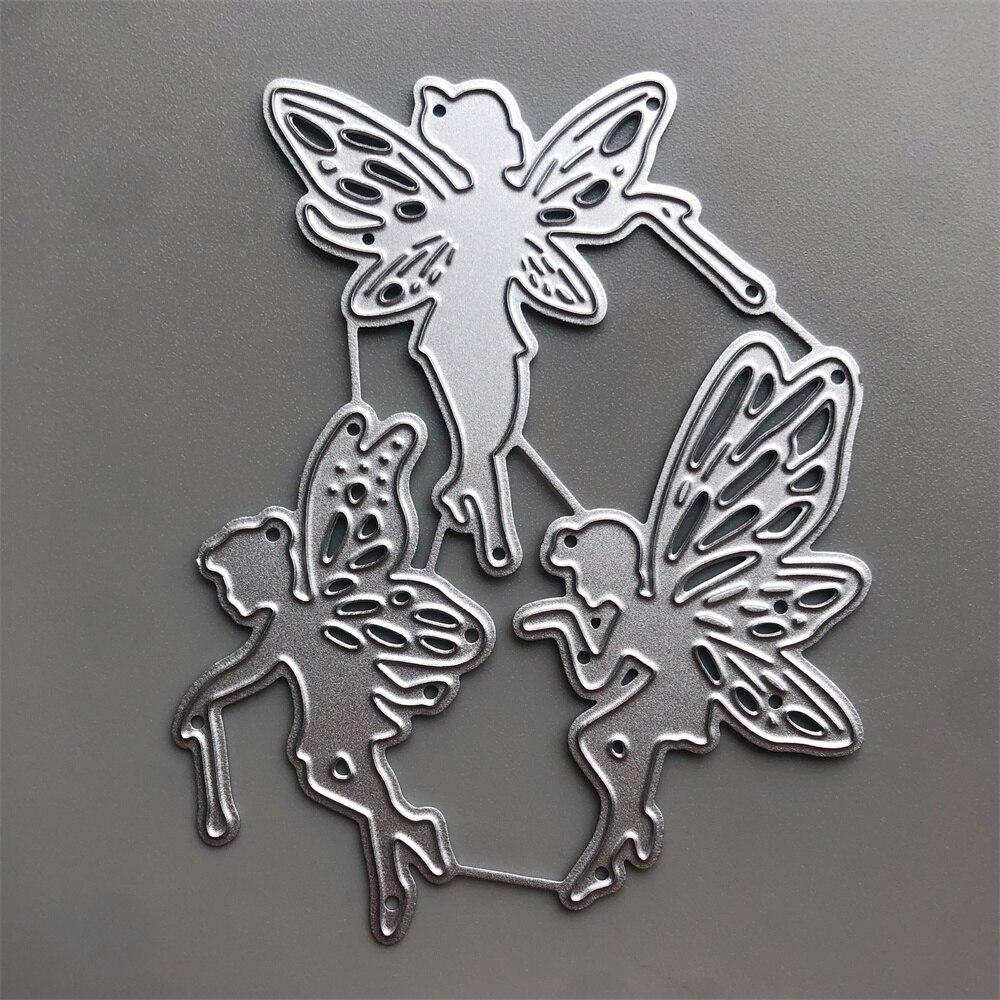 

Новинка 2022 года, Рождественская Фея, металлические штампы, сделай сам, скрапбукинг, тиснение, бумага, штампы для фотоальбома, ремесленные шаблоны, формы, трафареты