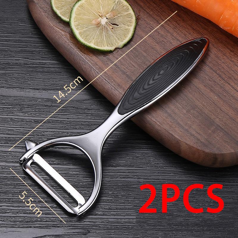 Stainless Steel Fruit Vegetable Tools Vegetable Peeler Potato Peeler Kitchen Accessories, Non-slip Handle SGGJ001