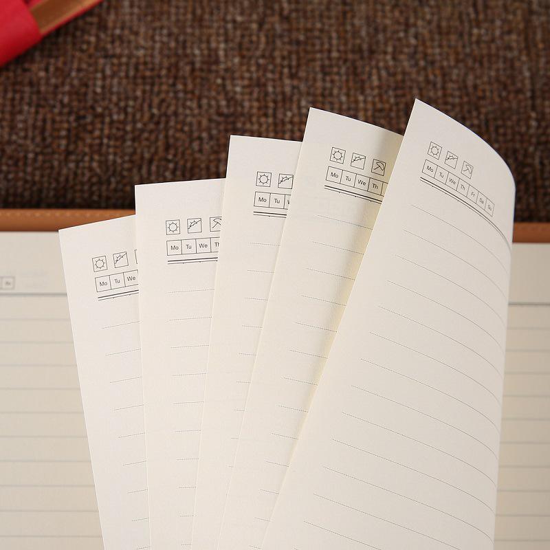 Business Loose-Leaf Notebook with Buckle - Notepad Gift Box Set