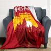 1pc Harry Potter Flannel Throw Blanket - HD Printed Lightweight Soft Warm All-Season Blanket for Sofa, Bed, Travel, Camping 096