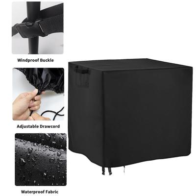 Garden Raised Flower Bed Cover Waterproof Raised Flower Pot Box Stand Cover Garden Bed Waterproof Cover Stacked Chair Dust Cover
