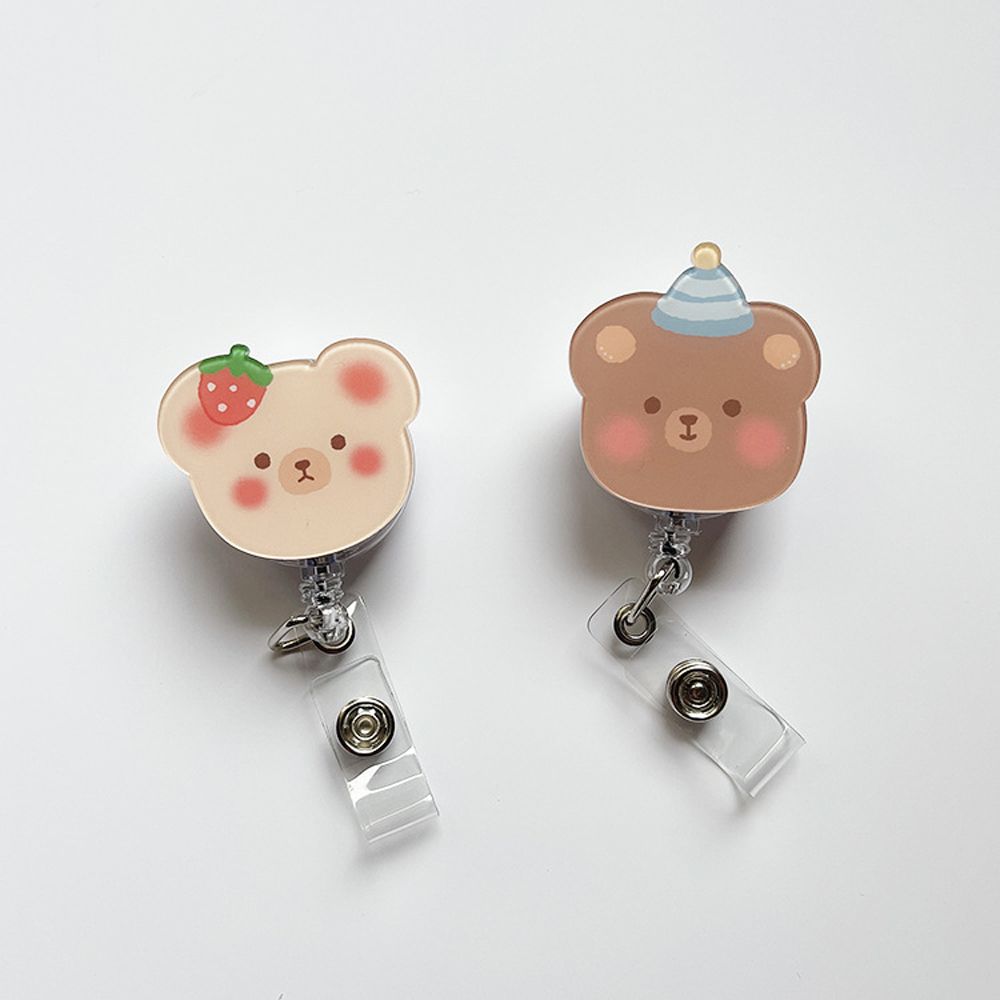 Doctor Name Tag School Supplies Name Card Holder Retractable Badge Reel Badge Holder ID Card Clips