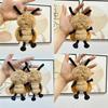 Creative Plush Cockroach Keychain Adorable 12cm Stuffed Insect Doll Bag Charm Gift