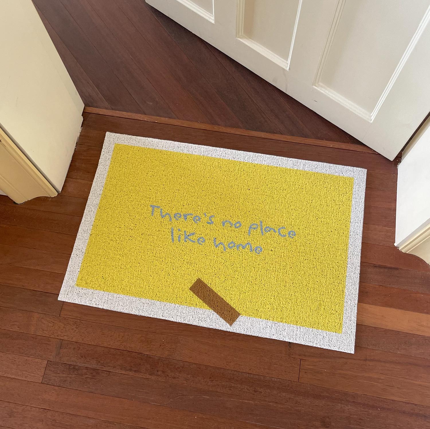 Ins Stijl Draadlus Vloermat Huis Entree Deurmat Deurmat Vuilafstotend Slijtvast Voetmat Antislip Mat 400MMx600MM