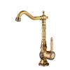 TLXT Antique Heightened Bathroom Basin Faucet