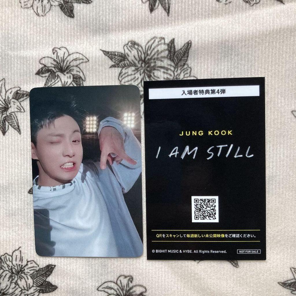 [USED] BTS IAMSTILL Jungkook Movie Admission Bonus 4th Trading Card