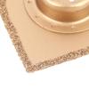 Curved Diamond Oscillating Multi Tool Blade Brazed Abrasive Saw Cutting Disc Grinding Disc For Wood Tile Mortar Renovation Work