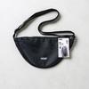 Le CAF Crescent Crossbody Bag (Beige / Black)