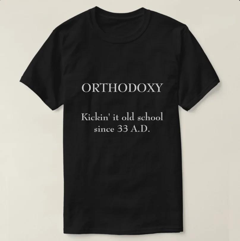 

Orthodox Faith Popular Description TShirt 100 Cotton ONeck Summer Short Sleeve Casual Mens Tshirt Size S3XL S