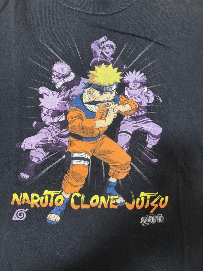 

[USED] Rare M size 2000s Naruto Boys Kage Bunshin T-shirt