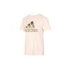 New Adidas T Shirt Women's Orange Pink HY2847