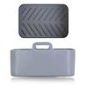 Replacement Baking Tray Air Fryer Silicone Liners Square Food Safe Non Stick Air Fryer Oven Basket Reusable Baking Tray