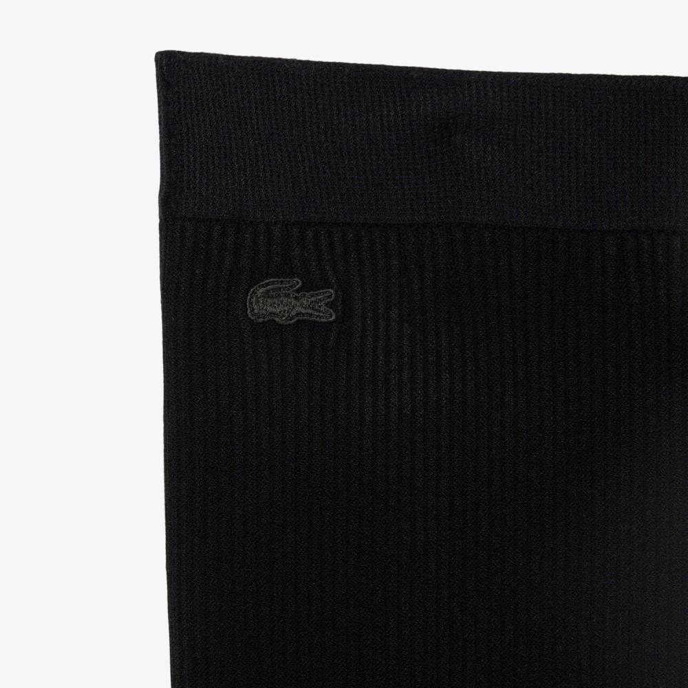 Lacoste Women's 3D Rib Knit Flared Midi Skirt JF4162-55N031