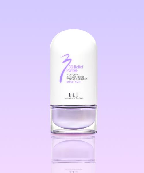 

Eltcosmetics Elt Vitayouth 3d Relief Purple Tone Up Sunscreen NONE