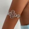 Verstellbares Offenes Armband Hohlgeschnitztes Armband Vintage Gold Schmuck Hand Schmuck