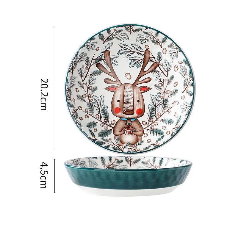 Cartoon Household Rice Bowl Brown Bear Noodle Bowl Creative  Ceramic Rice Bowl Kitchen Accessories