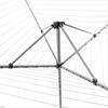 KADAX Standing Garden Clothes Dryer 180x200cm 50m Line