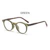 Retro Classic Women Anti Blue Light Eyewear Ultra Light Round Clear Lens Glasses Eye Protection Durable