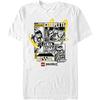 Fifth Sun Lego Ninjago The Mission Kortärmad T-shirt för Unga Män, Vit, X-Large