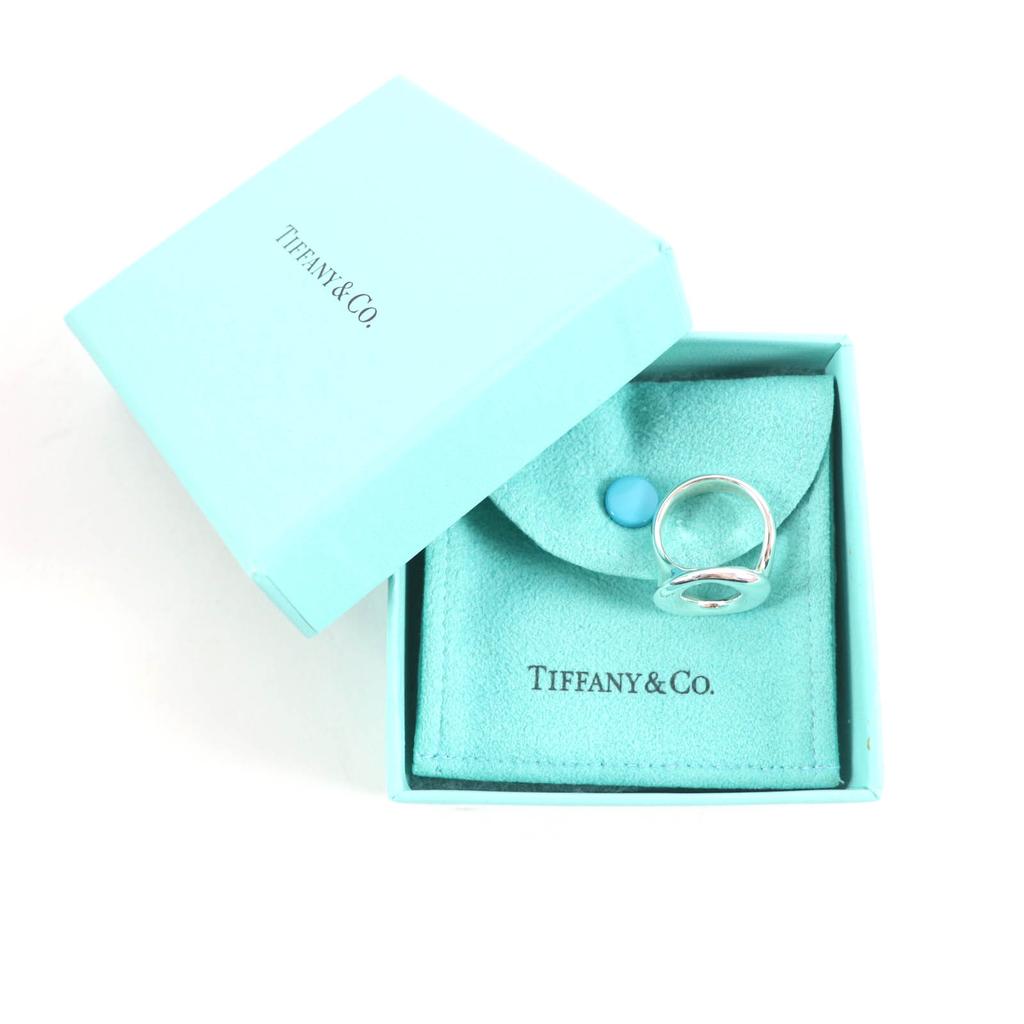 Excellent TIFFANY&Co. Ring Sebiana Ring Silver 925 Women Used