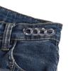 Zinc Zinc Alloy Jean Fit Tighten Buckles Button Clasps Twist Chain Brooches Pants Button Tightener  Jeans