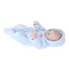 10-inch Reborn Baby Doll, Soft Silicone, Delicate Face, Detailed Design, Includes Pajamas, Washable, Realistic Baby Doll, Blue Eyes Closed, for Kids,
