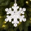 Snowflake Christmas Tree Crystal Decor Acrylic Home Decor Christmas Hanging  Home Decoration