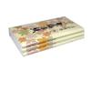Relief Kaishi (Japanese paper) with Cloud Brocade Design, Cherry Blossom and Maple Leaves, 1 roll (30 sheets) x 3 rolls