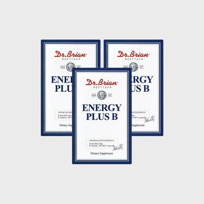 Dr. Brian Energy Plus B Vitamin B&C 30 Packets Green Apple Flavor X 3 Packets