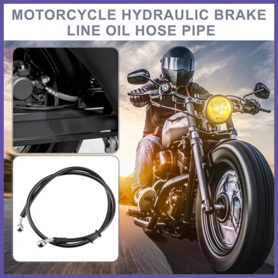 Length 10mm ID Motorcycle Hydraulic Brake Line Oil Hose Pipe Cable