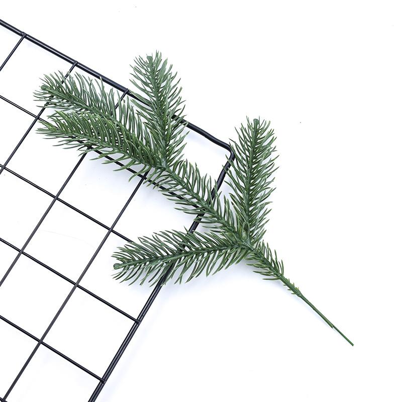 

10/30 шт. Искусственное растение пластик Одиночная трубка Сосновая игла Рождественская елка Декор Домашний аксессуар Зеленые листья Сделай сам скрапбукинг бонсай 10pcs зелёный