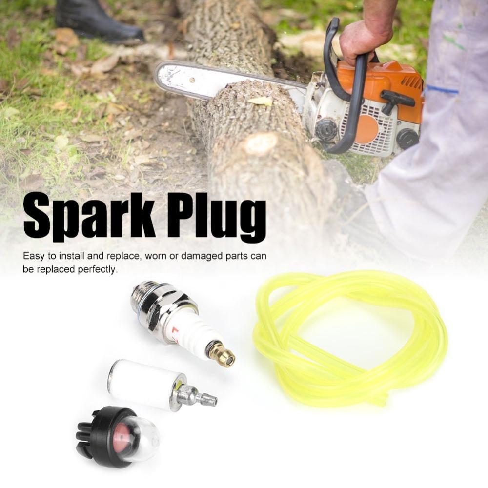 Cotton Chainsaw Fuel Line Kit Easy Installation Chainsaw Spark Plug Kit for 530037793