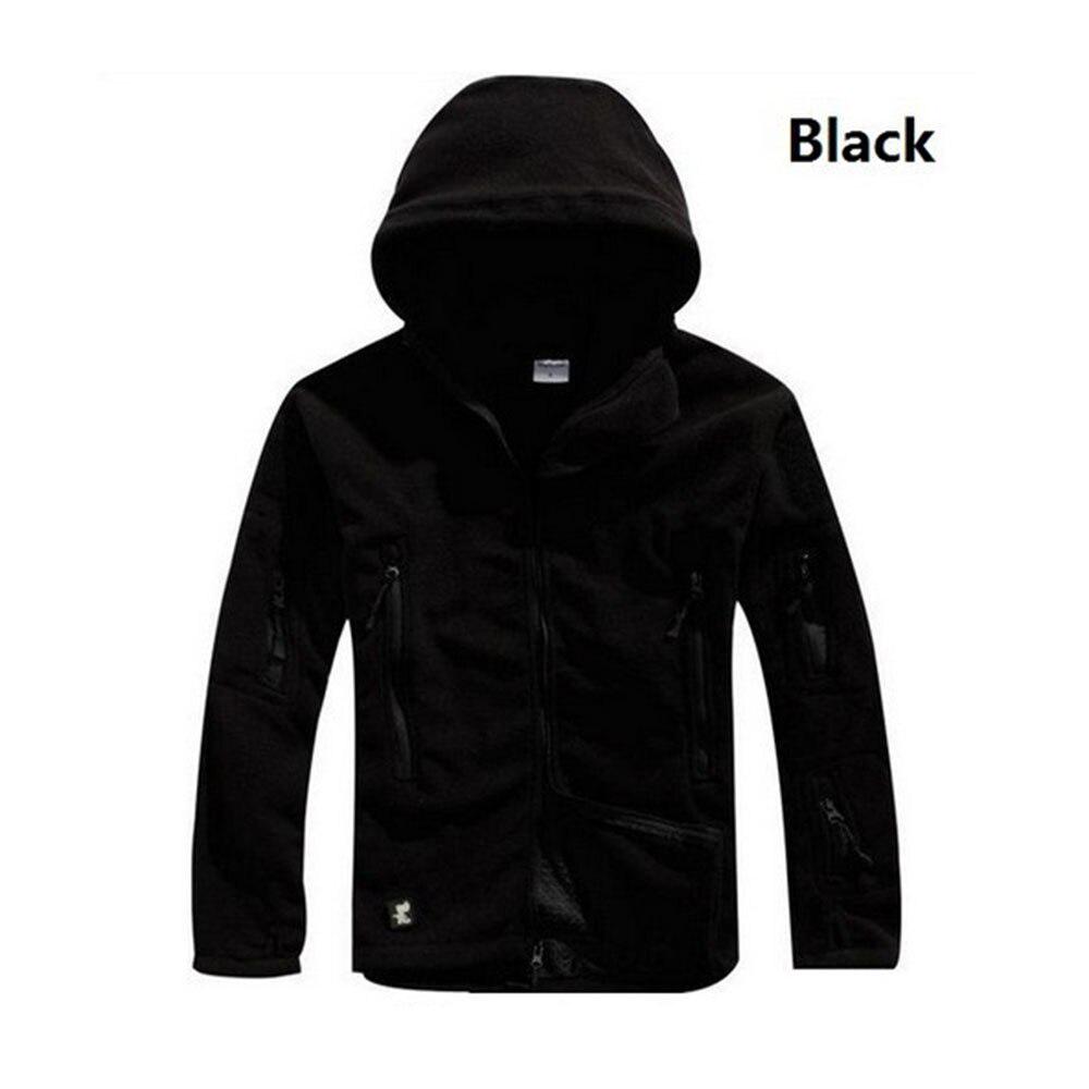 New Military Tactical Outdoor Soft Shell Fleece Jacket Men Army Sportswear Thermal Hunt Hiking Sport Hoodie Jackets