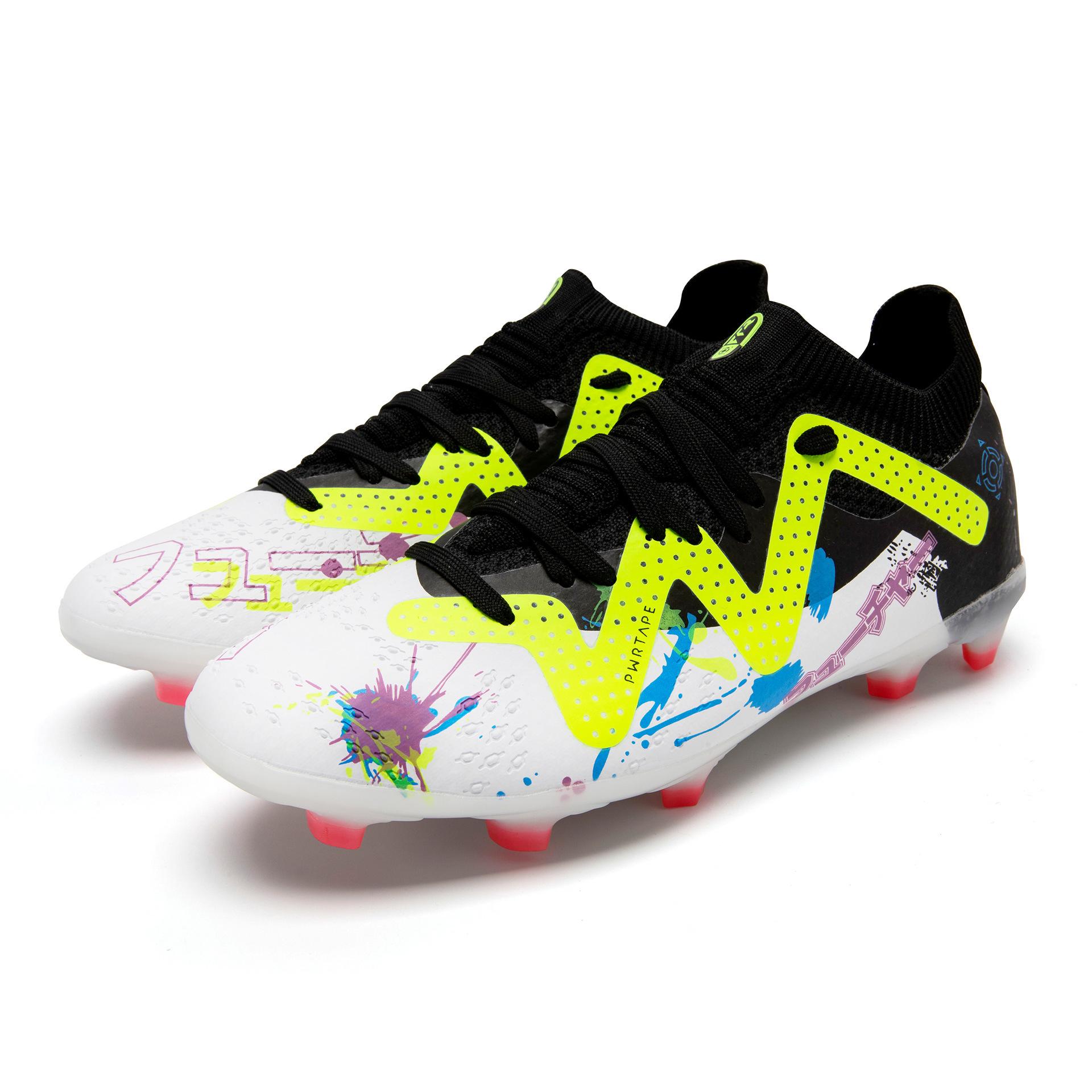 

Zhongbang Children s Leather Foot Shoe Nails Football Shoe Nails Artificial Turf Student Training Teens Men and Women Price Advantage 35