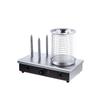Lushiduo 3-Rod Automatic Sausage Roaster with Temperature Control and Heat Preservation
