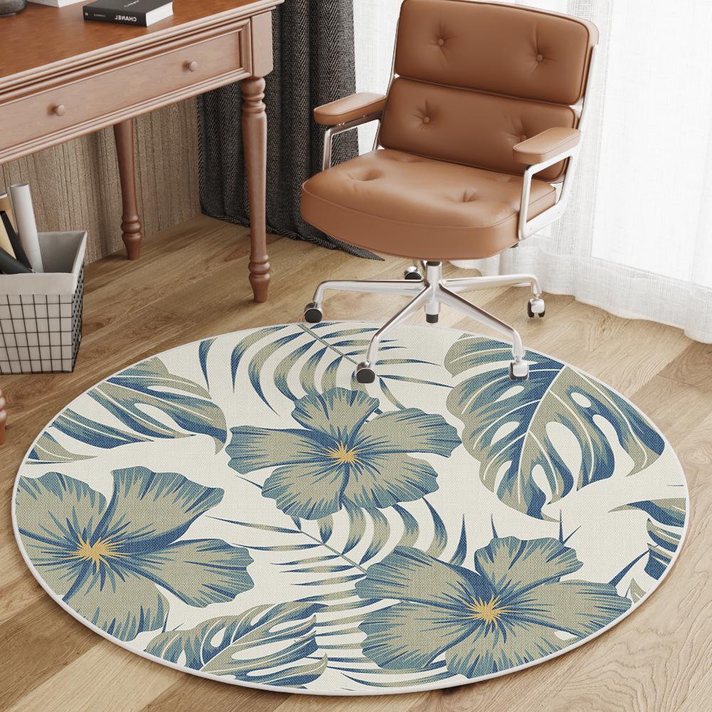 Non-Slip Soundproof Swivel Chair Mat for Study, Office, Gaming, and Kids' Rooms