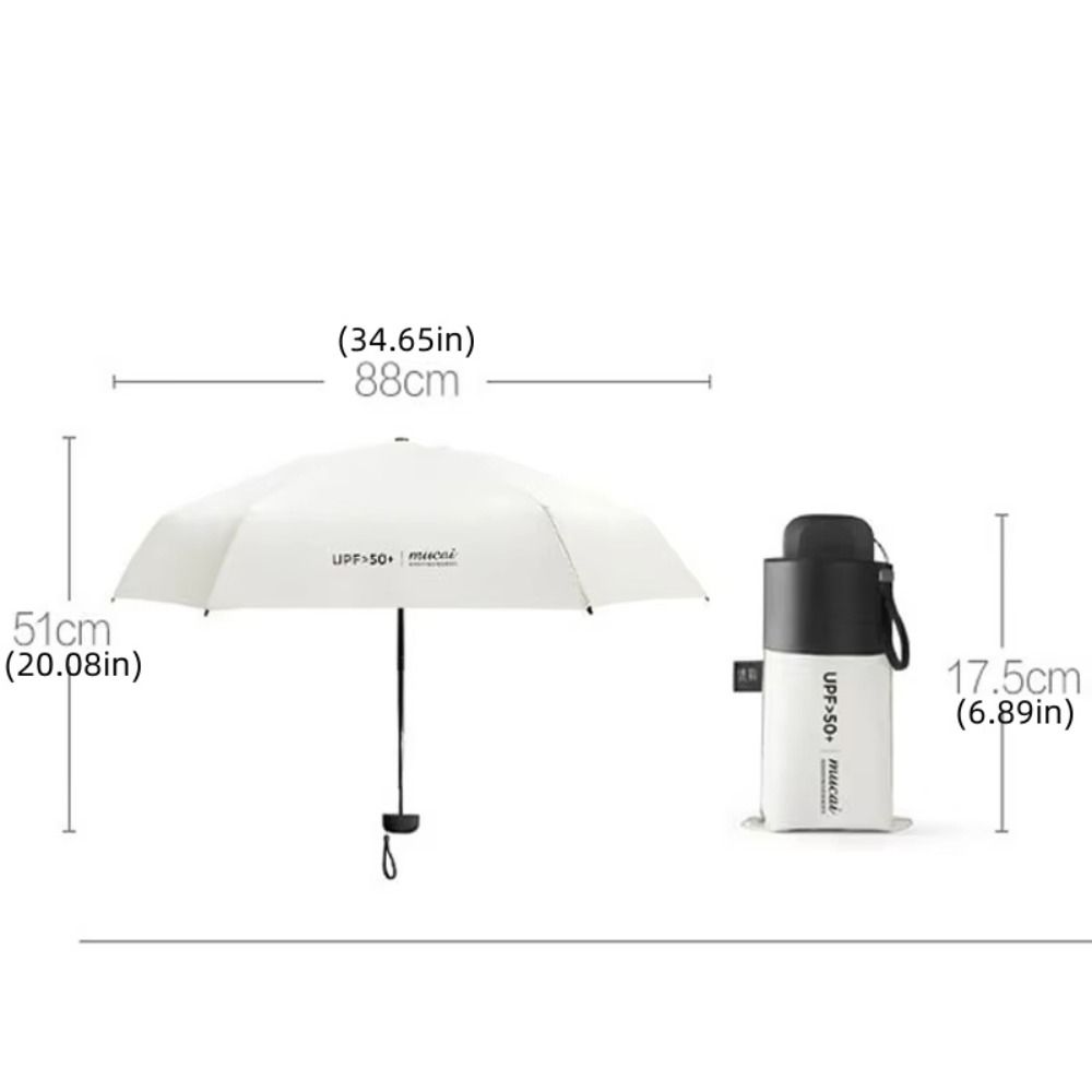 Sun Rain Small Umbrella Anti UV Pocket Umbrella Portable Mini Umbrella  Home Supplies