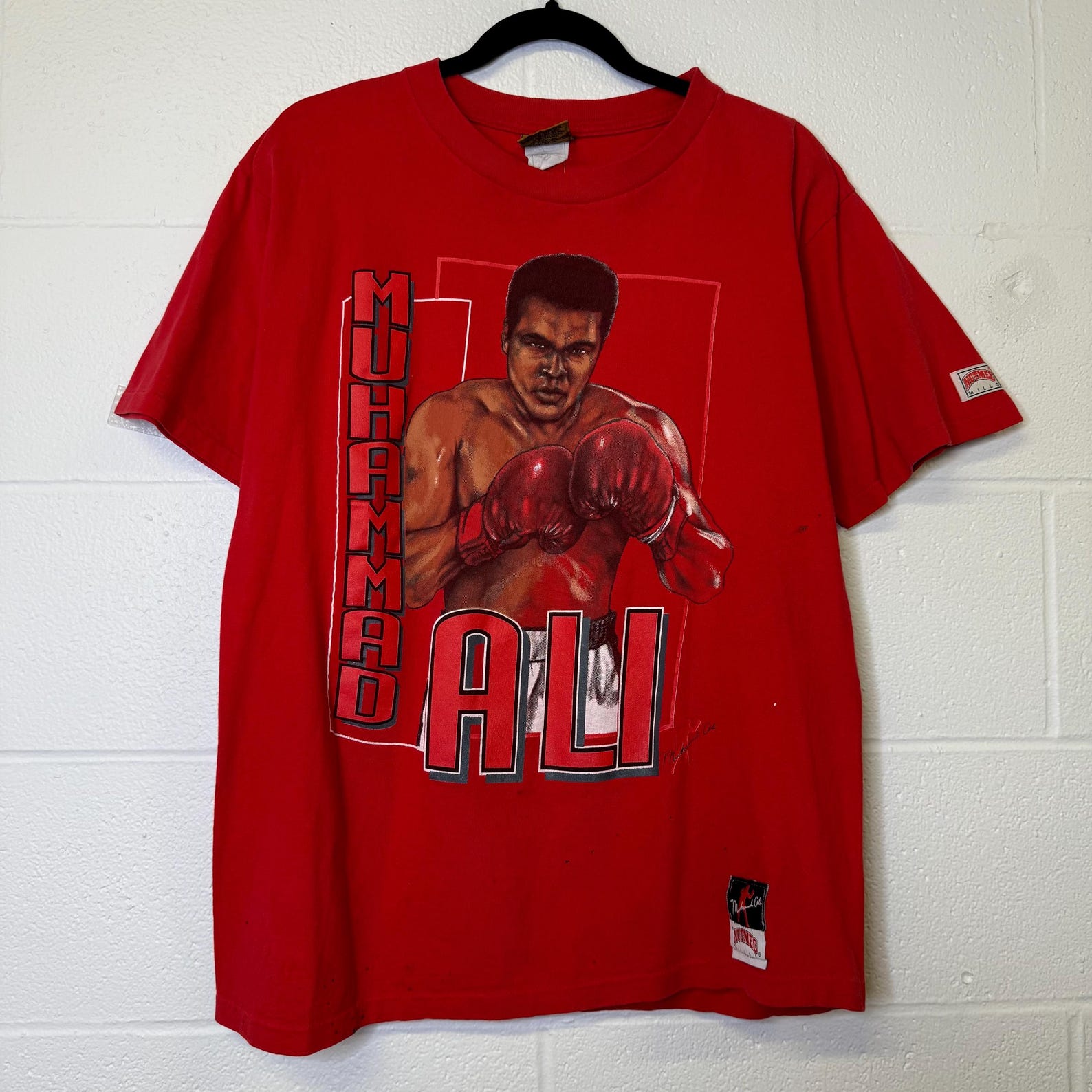90’s Muhammed Ali Nutmeg T shirt Sz M (4312) M
