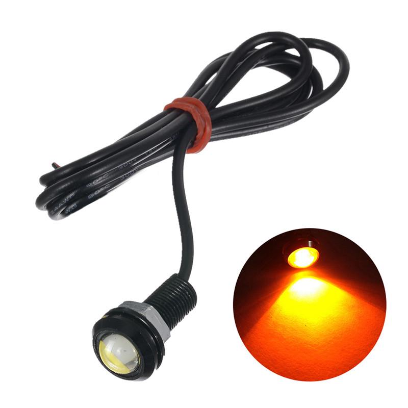 Motorcycle LED Light Bulbs 12V Rearview Mirror Flashing Blinker Lamps 3LED Eagle Eye Lamp Bulb Universal Lighting & Indicator