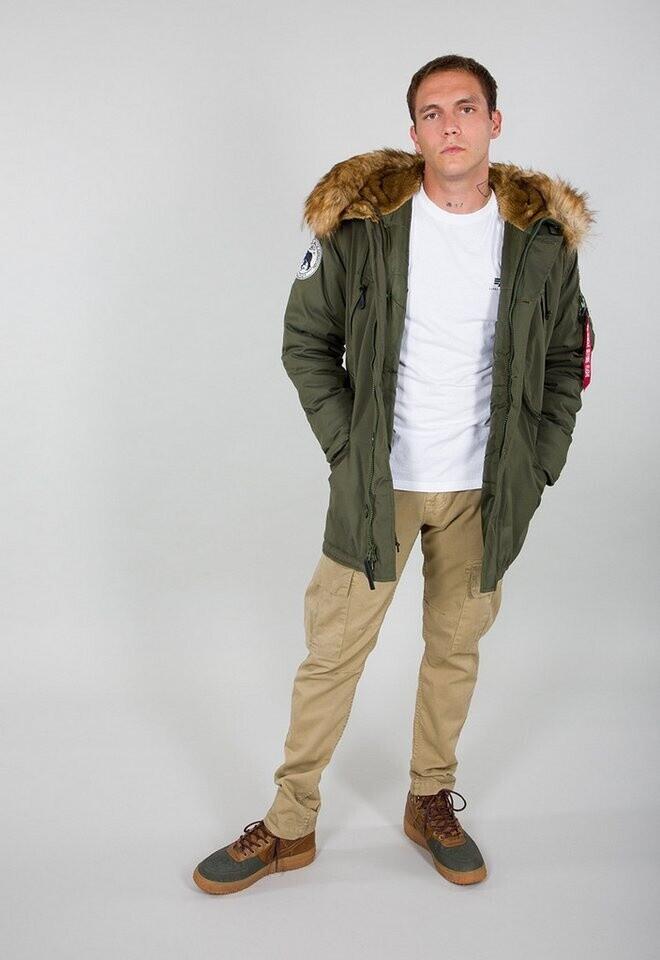 Зимняя куртка Alpha Industries Polar Jacket (123144) темно-зеленая (123144-257)