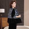 Yalu Plus Size New Chinese Gold Velvet Three-Piece Set