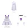 Re Zero Starting Life In Another World Emilia Cosplay Costume With Polyester Fabric For Anime Conventions