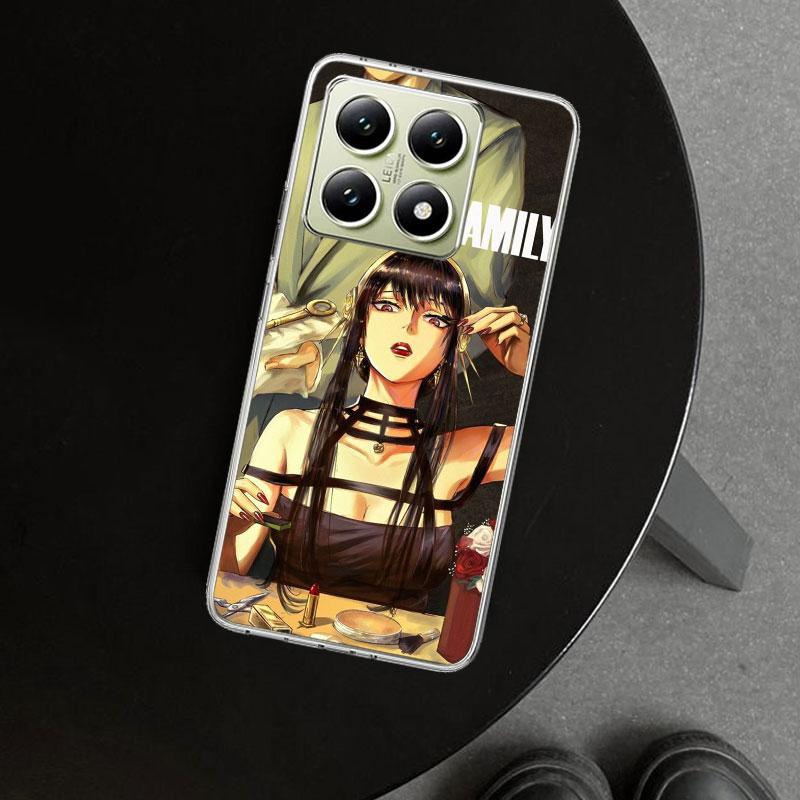 Anime S-Spy Family Anya Phone Case Cover for Xiaomi Redmi Note 15 14 13 12 11 Pro Plus 14S 12S 11S 11T 11E 10S 10 Customized Fun